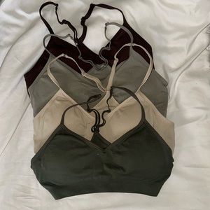 4 KALON Padded Bralettes